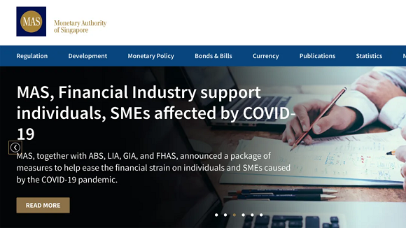 新加坡金管局（MAS）：暂缓虚拟银行牌照发放
